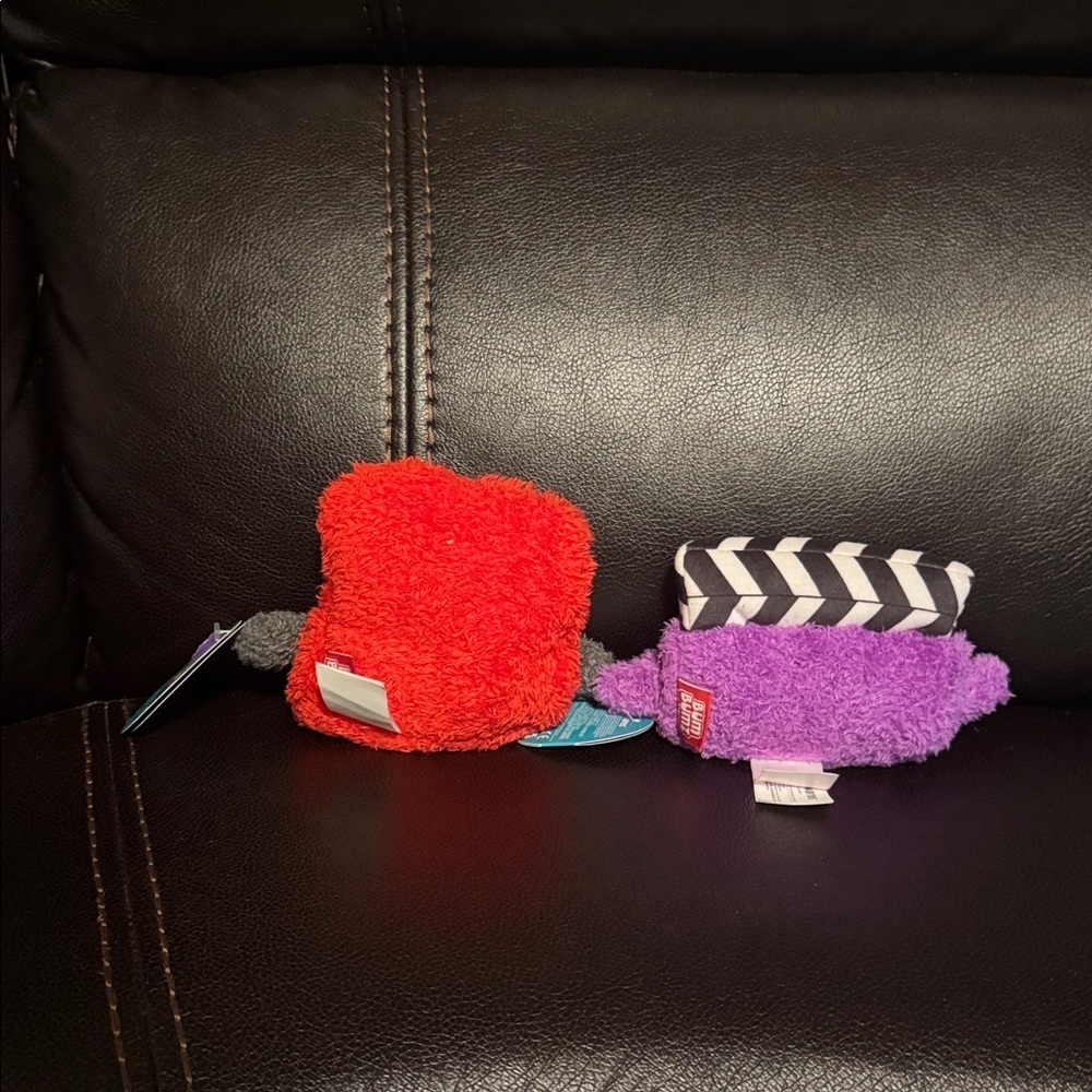 Bum Bumz by Russ Movie Bumz Plush 2 pieces Colin Connie NWT Stuffed Toy - Picture 4 of 7